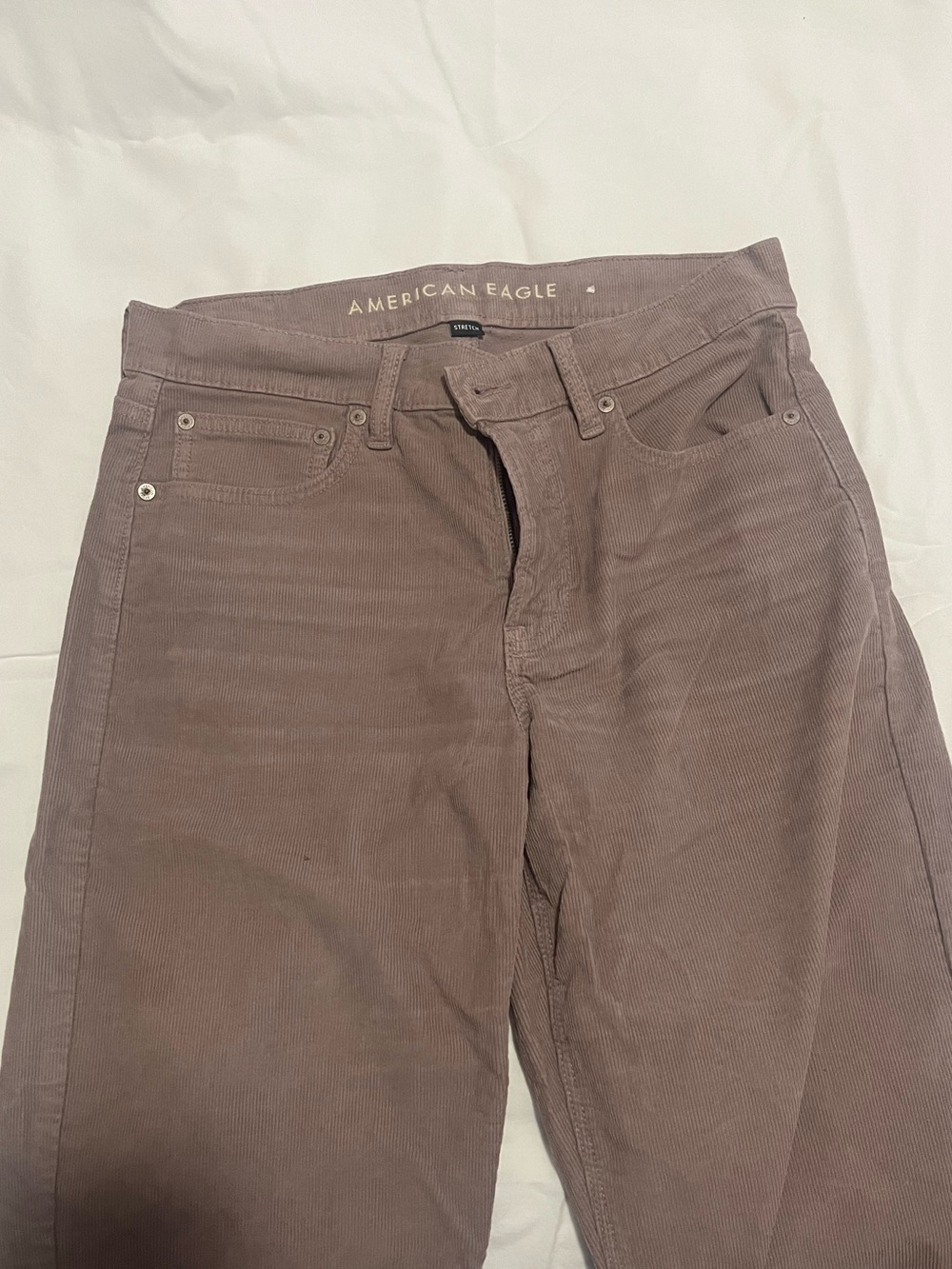 American Eagle Outfitters Womens Corduroy Pants - Taupe